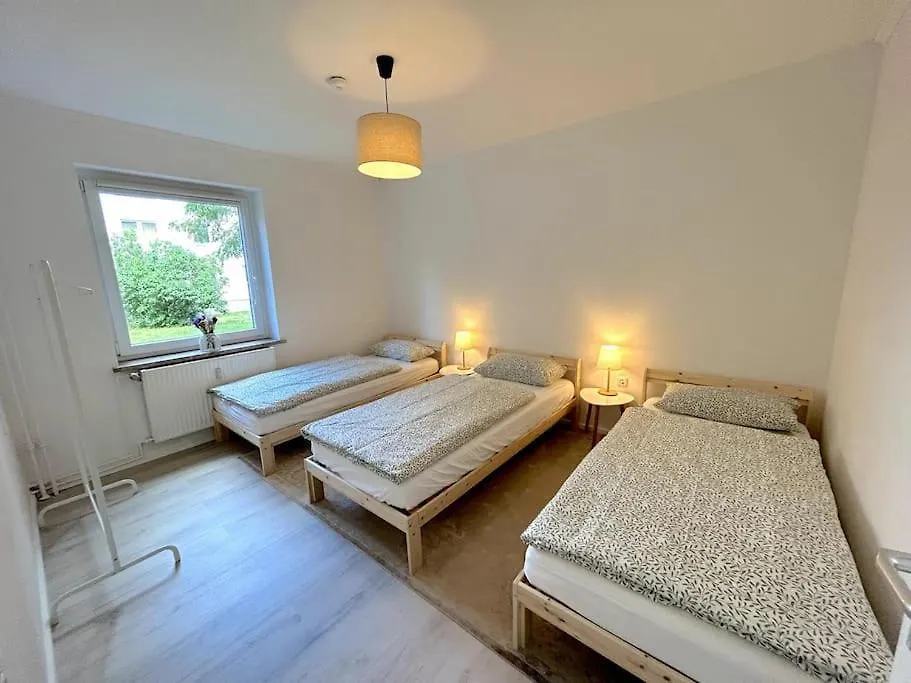 Country Style Apartment With Balcony Near Fair 하노버 독일